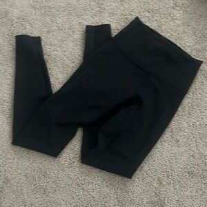 Lululemon black leggings, size 4